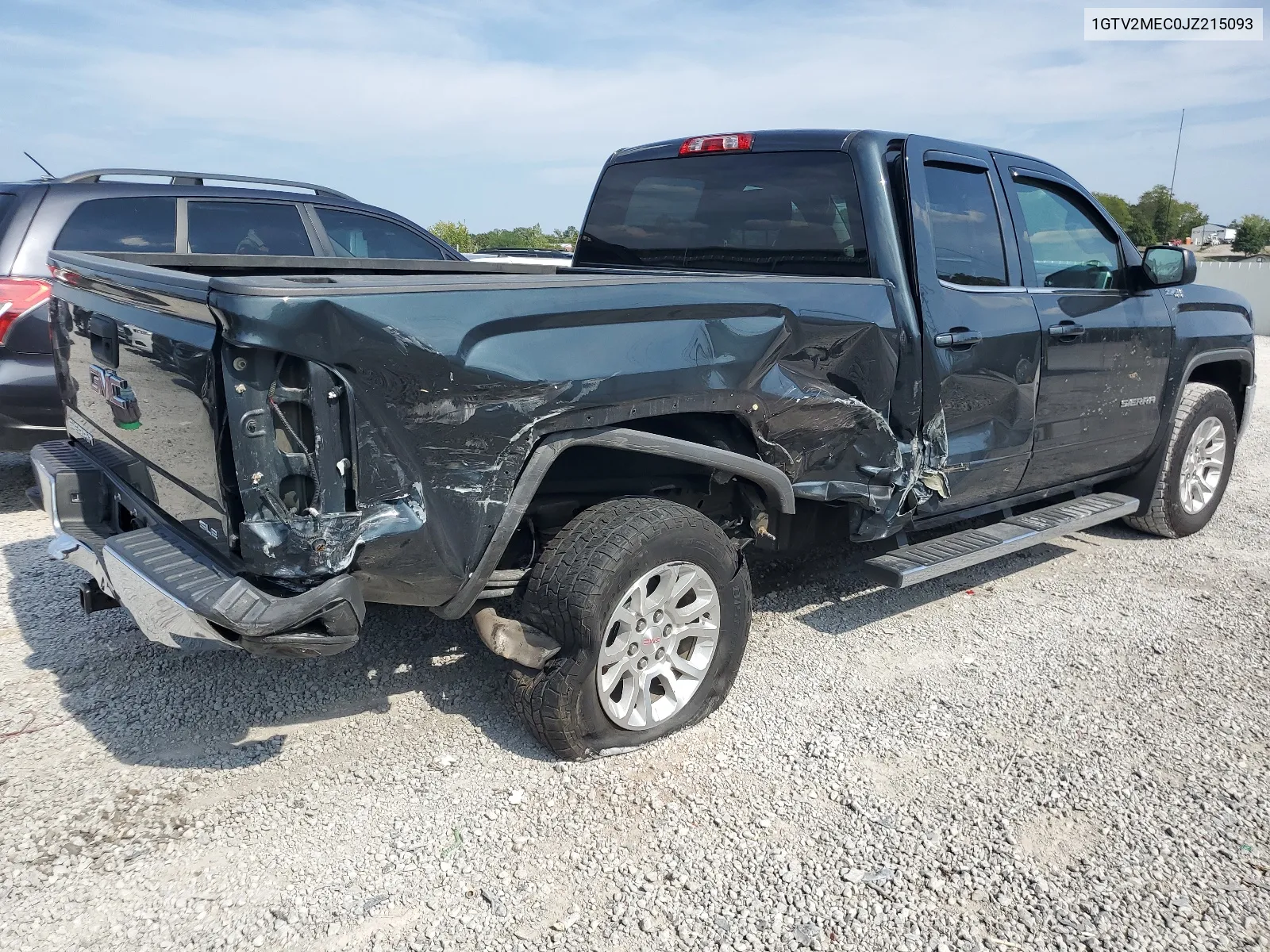 1GTV2MEC0JZ215093 2018 GMC Sierra K1500 Sle