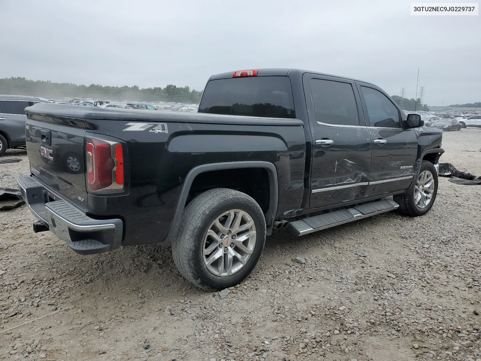 2018 GMC Sierra K1500 Slt VIN: 3GTU2NEC9JG229737 Lot: 65929644