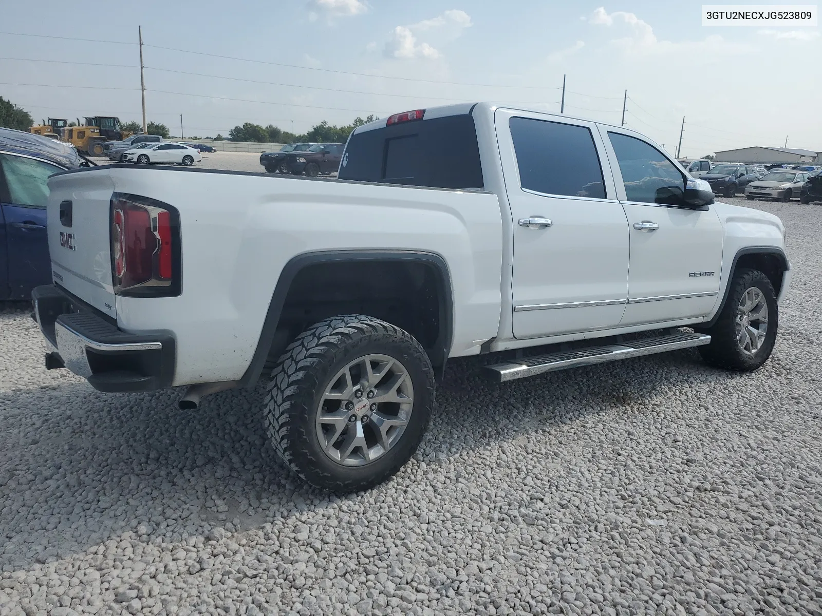 2018 GMC Sierra K1500 Slt VIN: 3GTU2NECXJG523809 Lot: 65994414