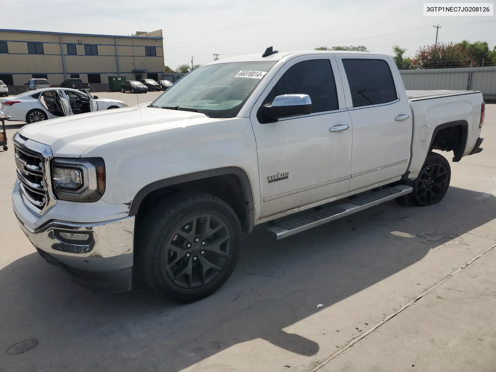 2018 GMC Sierra C1500 Slt VIN: 3GTP1NEC7JG208126 Lot: 66018014