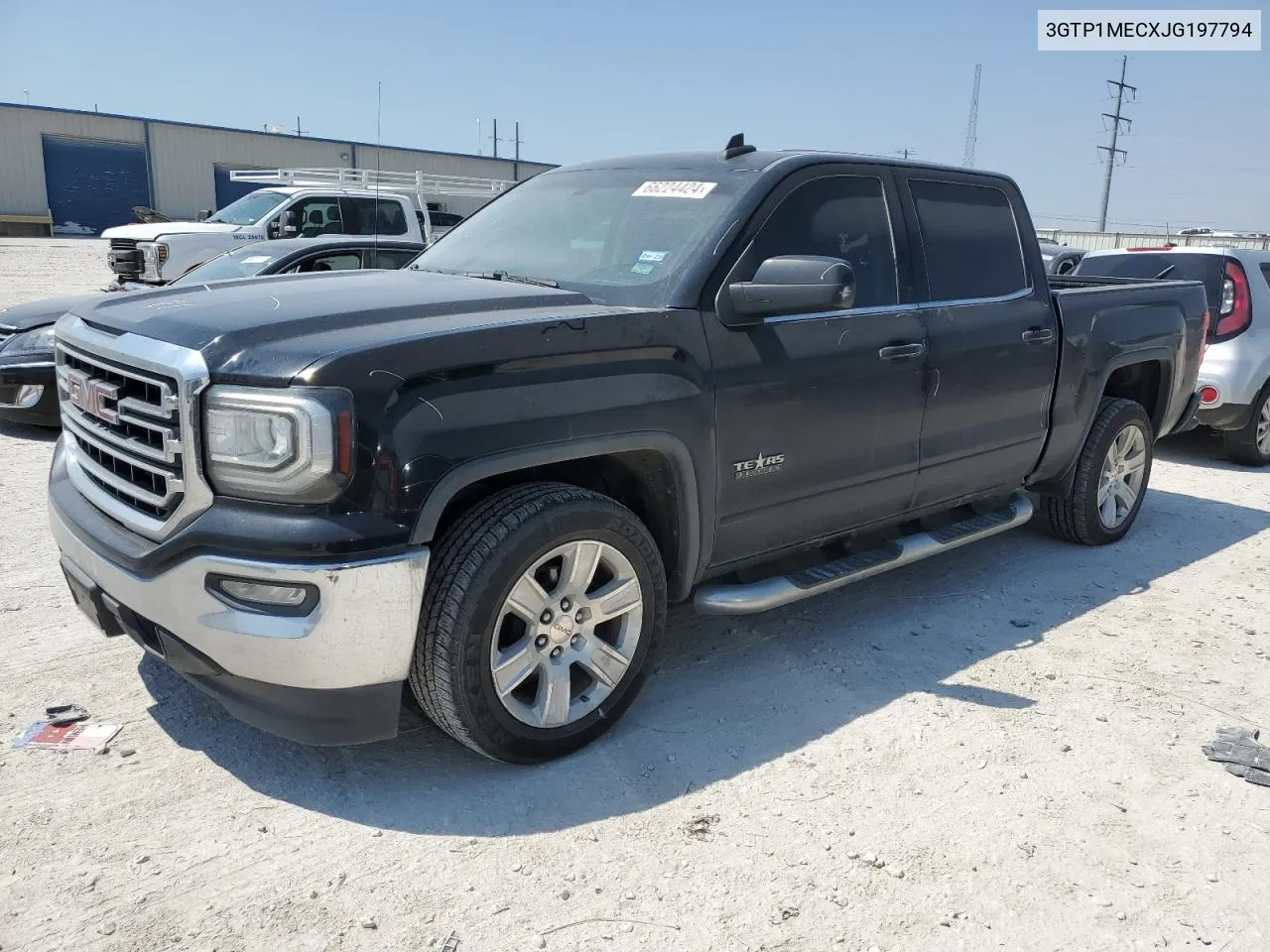 3GTP1MECXJG197794 2018 GMC Sierra C1500 Sle