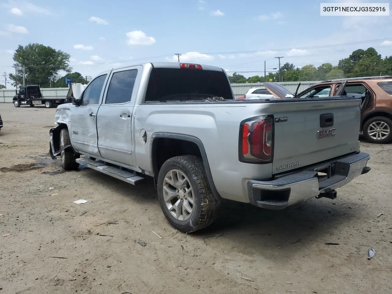 2018 GMC Sierra C1500 Slt VIN: 3GTP1NECXJG352916 Lot: 66574034