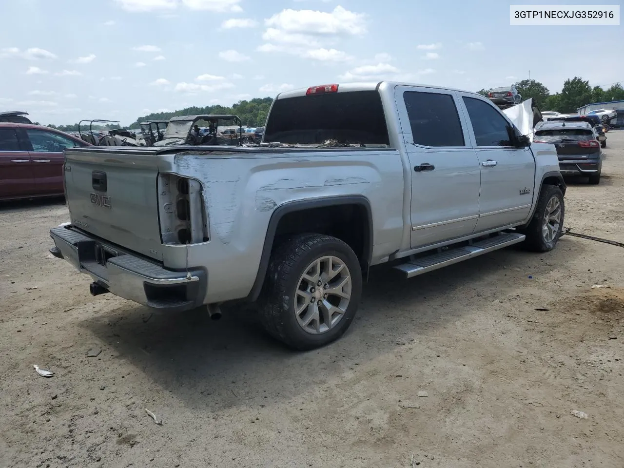 2018 GMC Sierra C1500 Slt VIN: 3GTP1NECXJG352916 Lot: 66574034