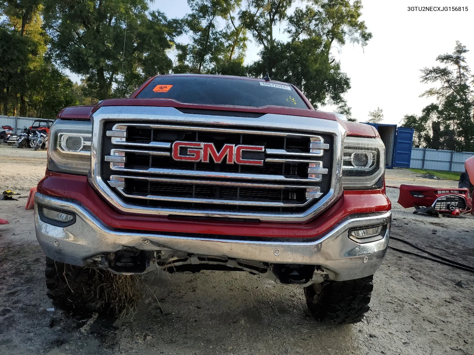 3GTU2NECXJG156815 2018 GMC Sierra K1500 Slt