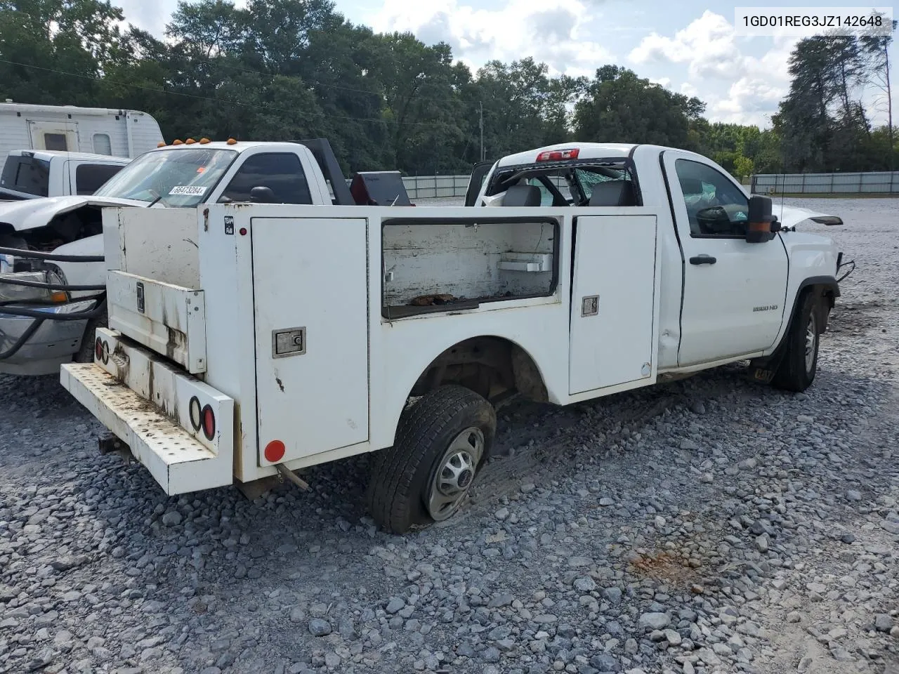 2018 GMC Sierra C2500 Heavy Duty VIN: 1GD01REG3JZ142648 Lot: 66896424