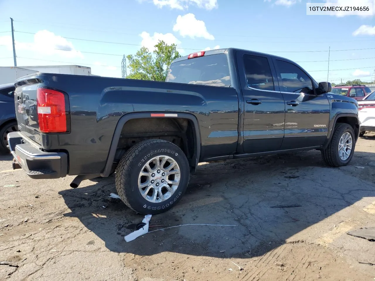 1GTV2MECXJZ194656 2018 GMC Sierra K1500 Sle