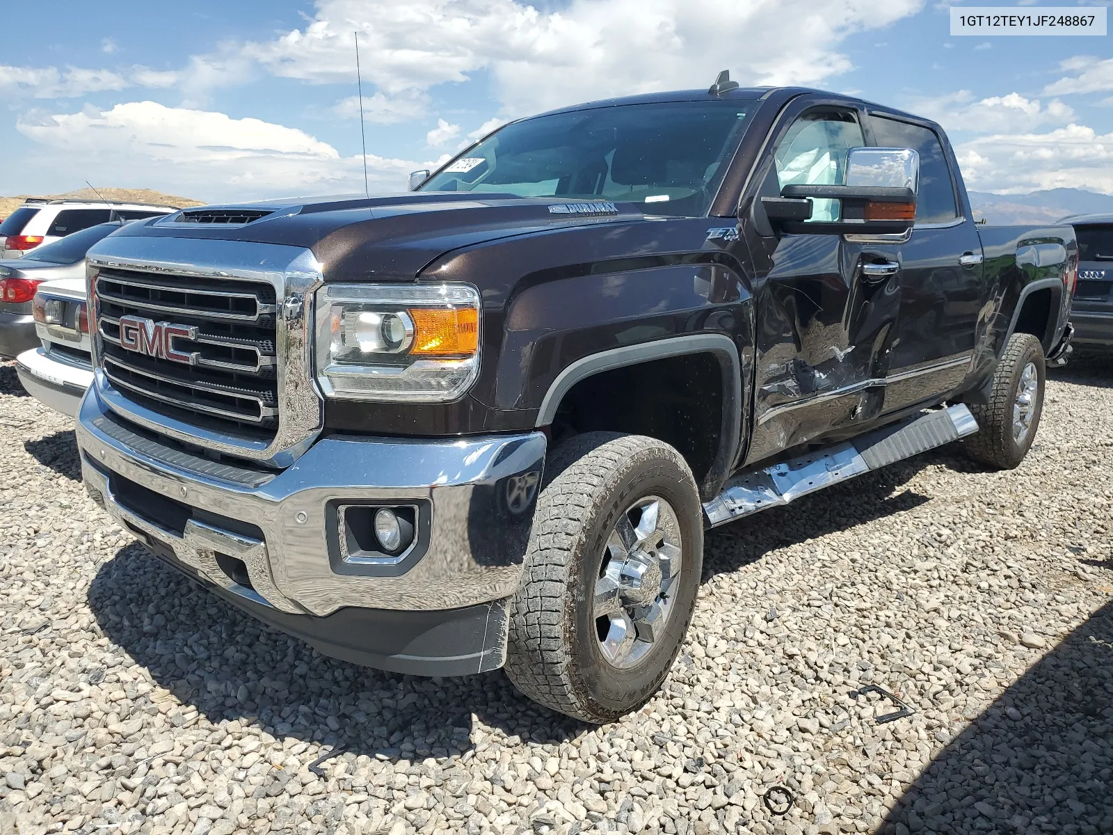 2018 GMC Sierra K2500 Slt VIN: 1GT12TEY1JF248867 Lot: 67121924