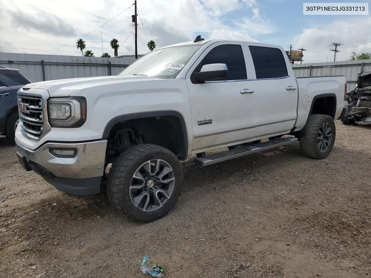 2018 GMC Sierra C1500 Slt VIN: 3GTP1NEC3JG331213 Lot: 67154864