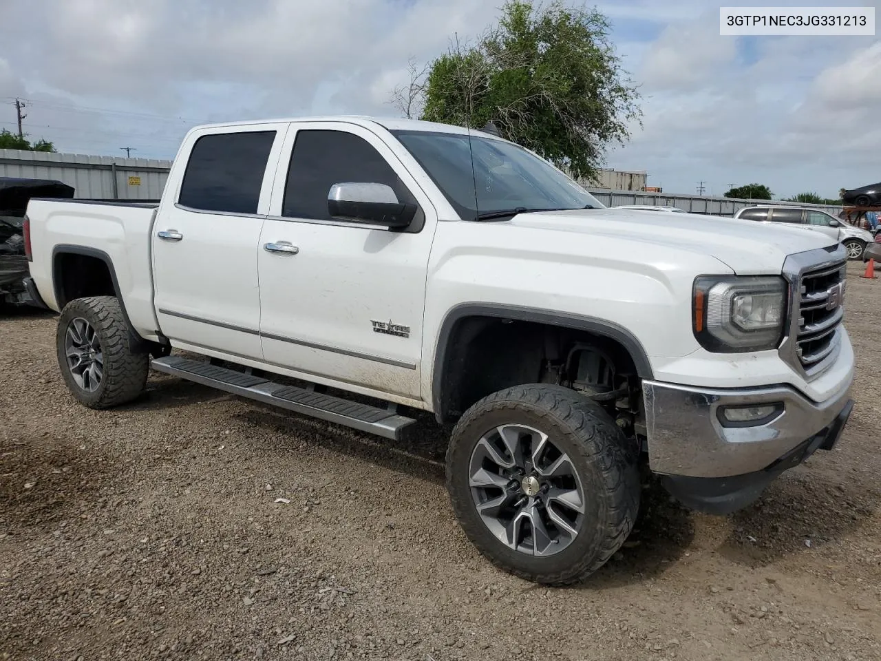 2018 GMC Sierra C1500 Slt VIN: 3GTP1NEC3JG331213 Lot: 67154864