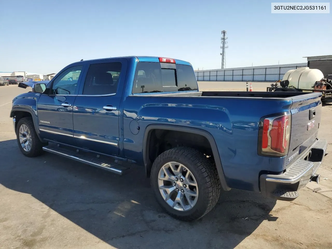 2018 GMC Sierra K1500 Slt VIN: 3GTU2NEC2JG531161 Lot: 67315044