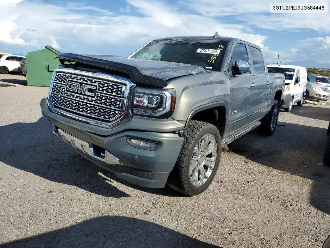 2018 GMC Sierra K1500 Denali VIN: 3GTU2PEJ9JG584448 Lot: 67325354