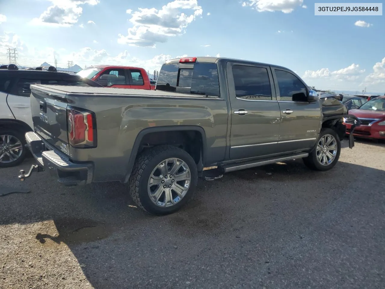 2018 GMC Sierra K1500 Denali VIN: 3GTU2PEJ9JG584448 Lot: 67325354