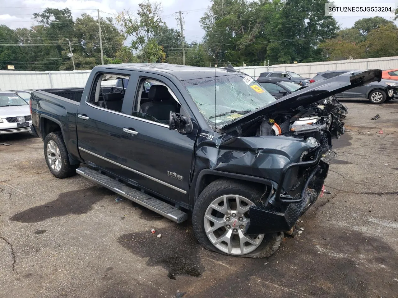 2018 GMC Sierra K1500 Slt VIN: 3GTU2NEC5JG553204 Lot: 67561914