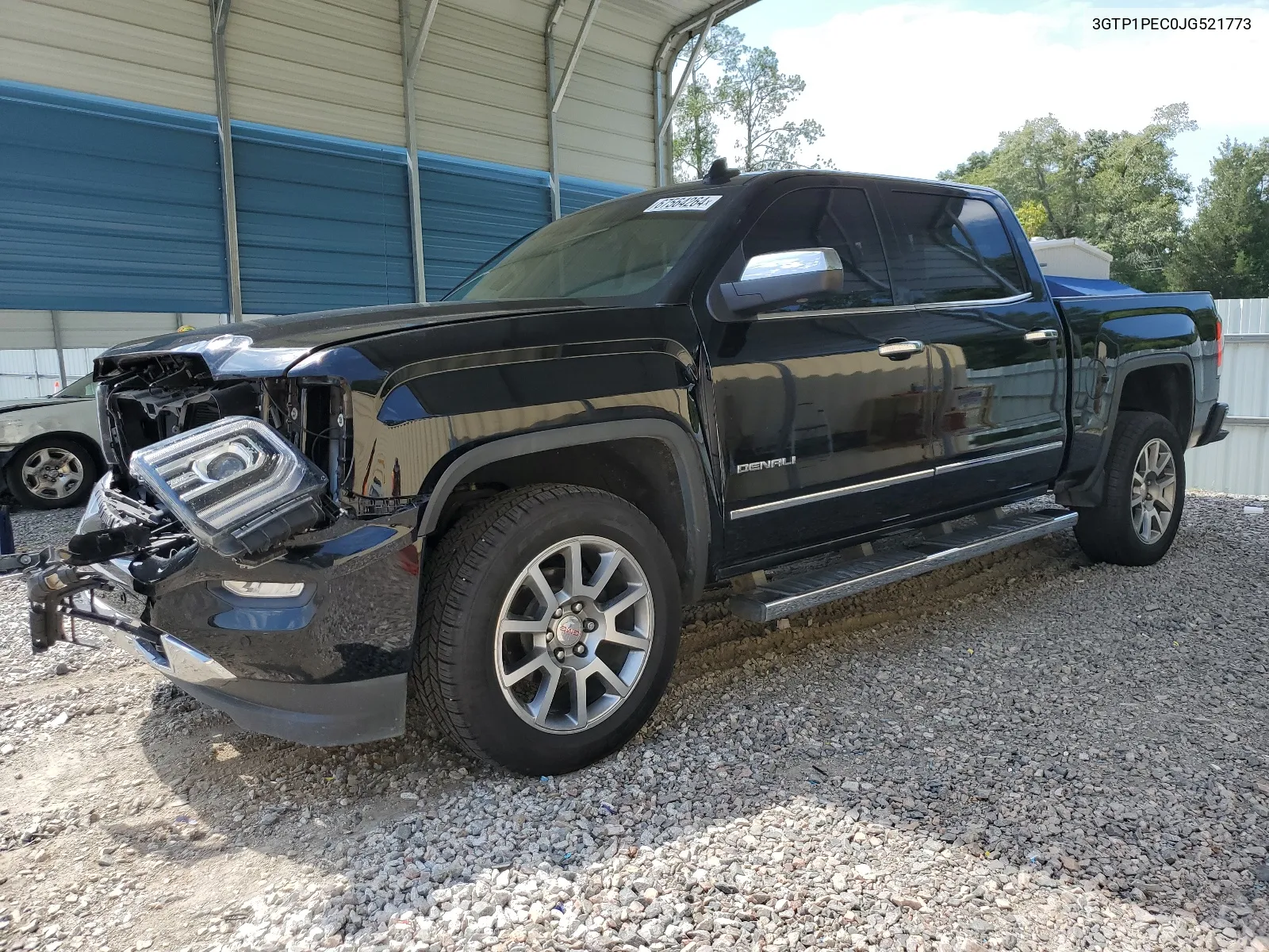 2018 GMC Sierra C1500 Denali VIN: 3GTP1PEC0JG521773 Lot: 67564264