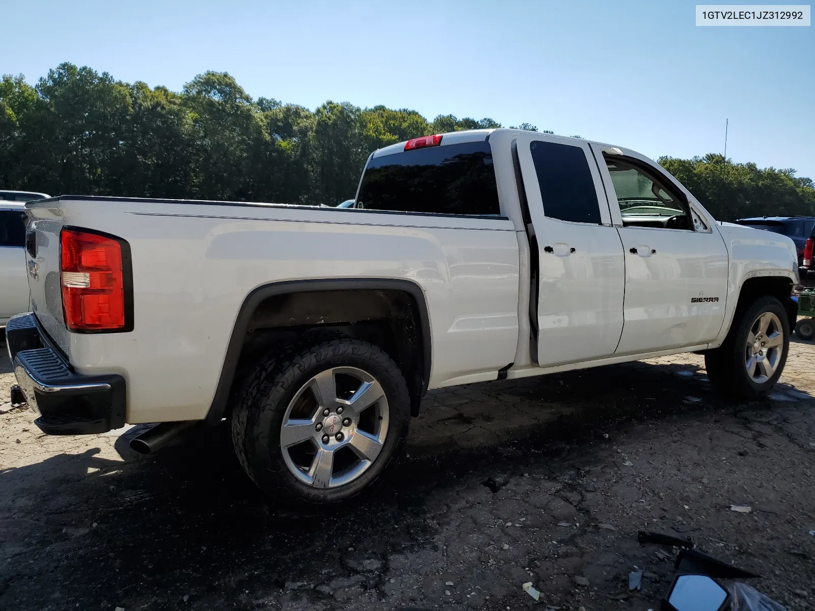 2018 GMC Sierra K1500 VIN: 1GTV2LEC1JZ312992 Lot: 67708534