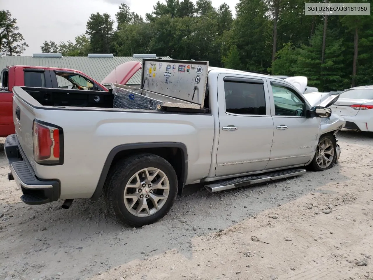 2018 GMC Sierra K1500 Slt VIN: 3GTU2NEC9JG181950 Lot: 67745754