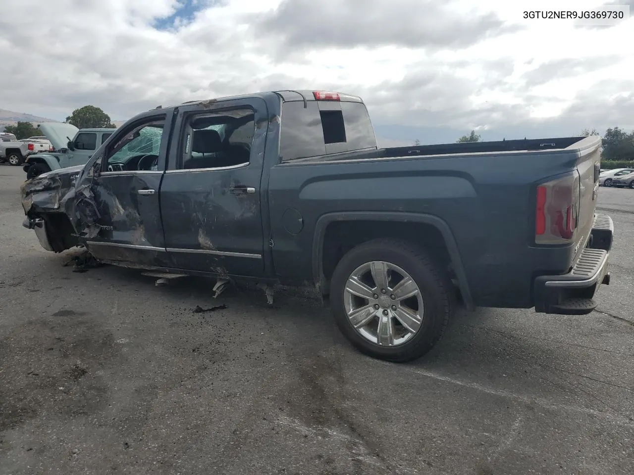 2018 GMC Sierra K1500 Slt VIN: 3GTU2NER9JG369730 Lot: 68377144