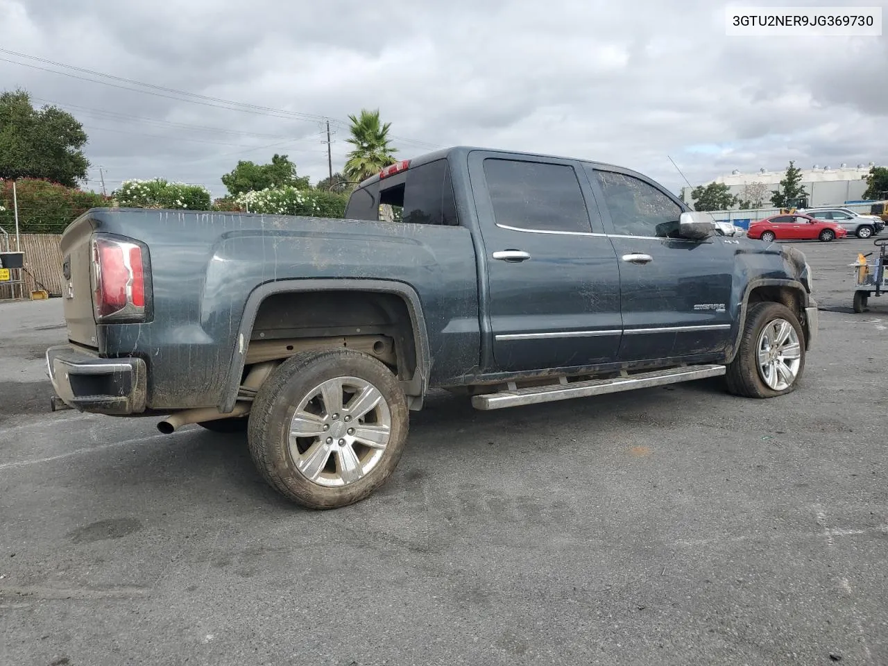 2018 GMC Sierra K1500 Slt VIN: 3GTU2NER9JG369730 Lot: 68377144