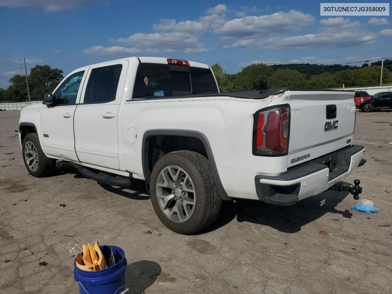 2018 GMC Sierra K1500 Slt VIN: 3GTU2NEC7JG358009 Lot: 68394384