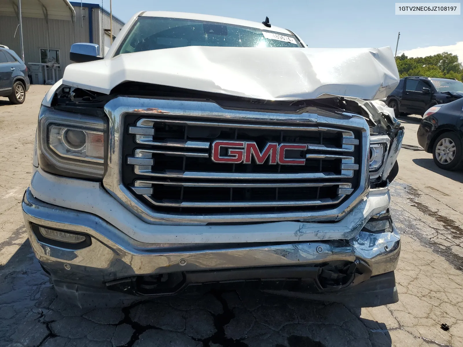 1GTV2NEC6JZ108197 2018 GMC Sierra K1500 Slt