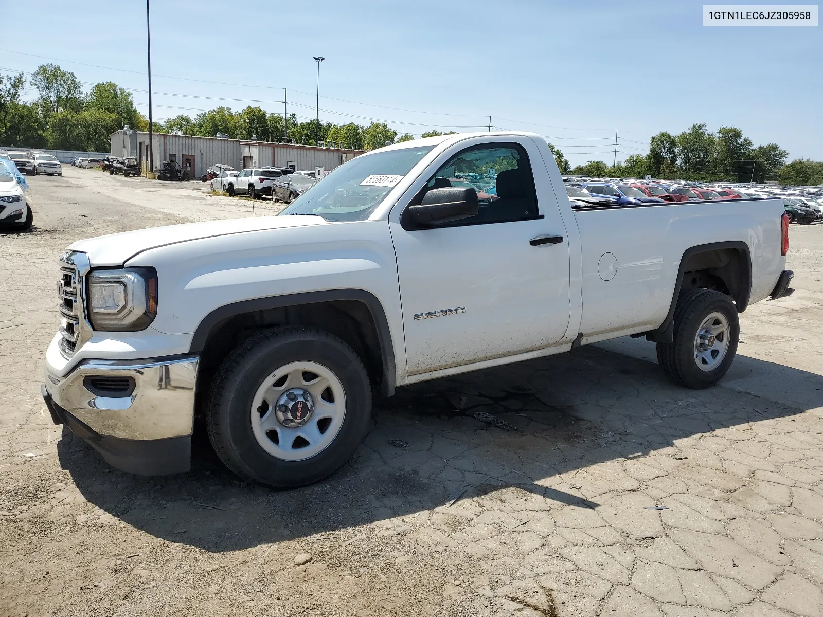 2018 GMC Sierra C1500 VIN: 1GTN1LEC6JZ305958 Lot: 68660114