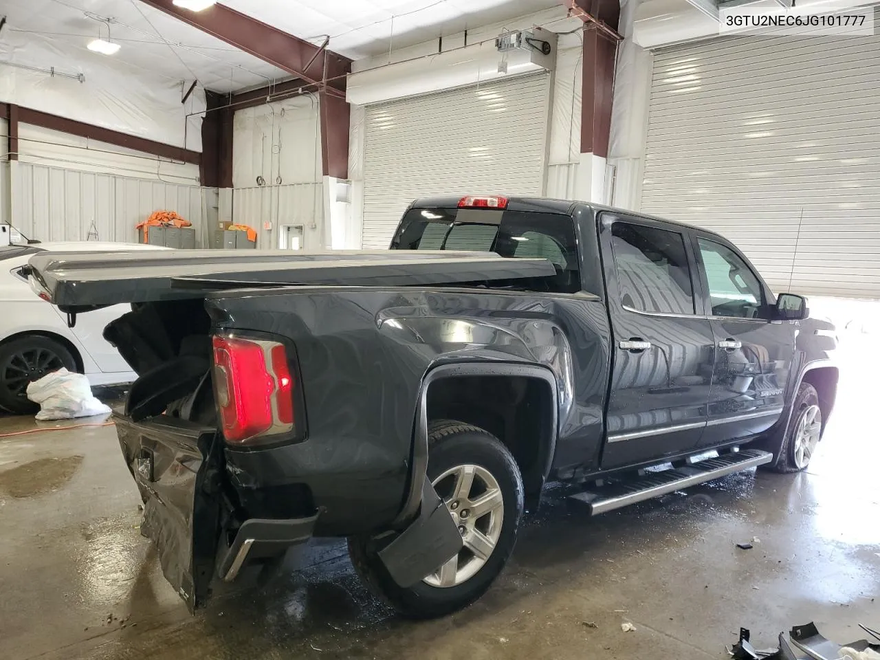 2018 GMC Sierra K1500 Slt VIN: 3GTU2NEC6JG101777 Lot: 68760584