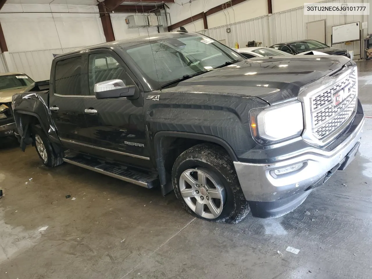 2018 GMC Sierra K1500 Slt VIN: 3GTU2NEC6JG101777 Lot: 68760584