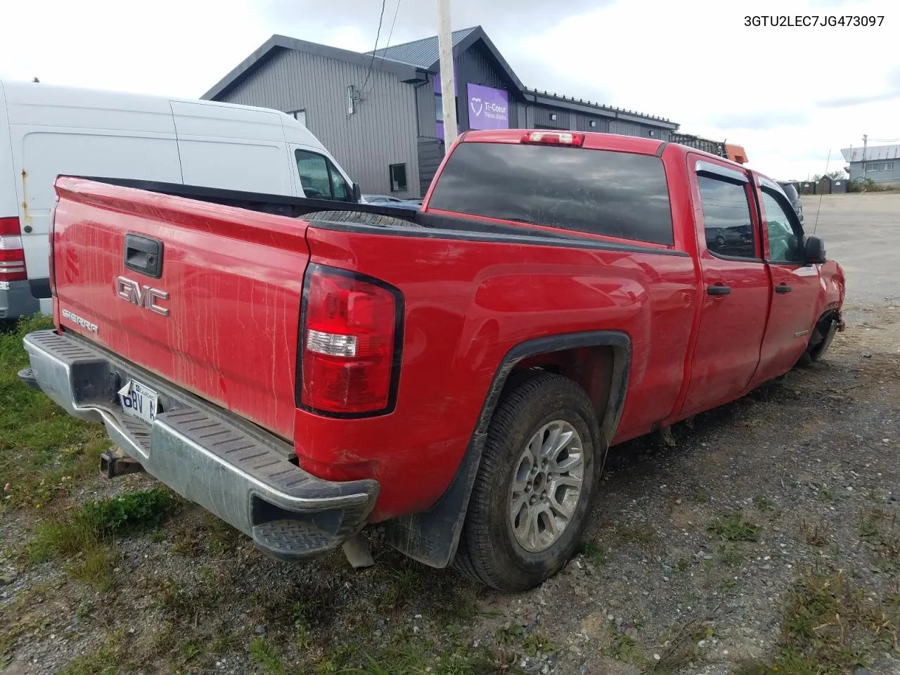 2018 GMC Sierra K1500 VIN: 3GTU2LEC7JG473097 Lot: 68787954