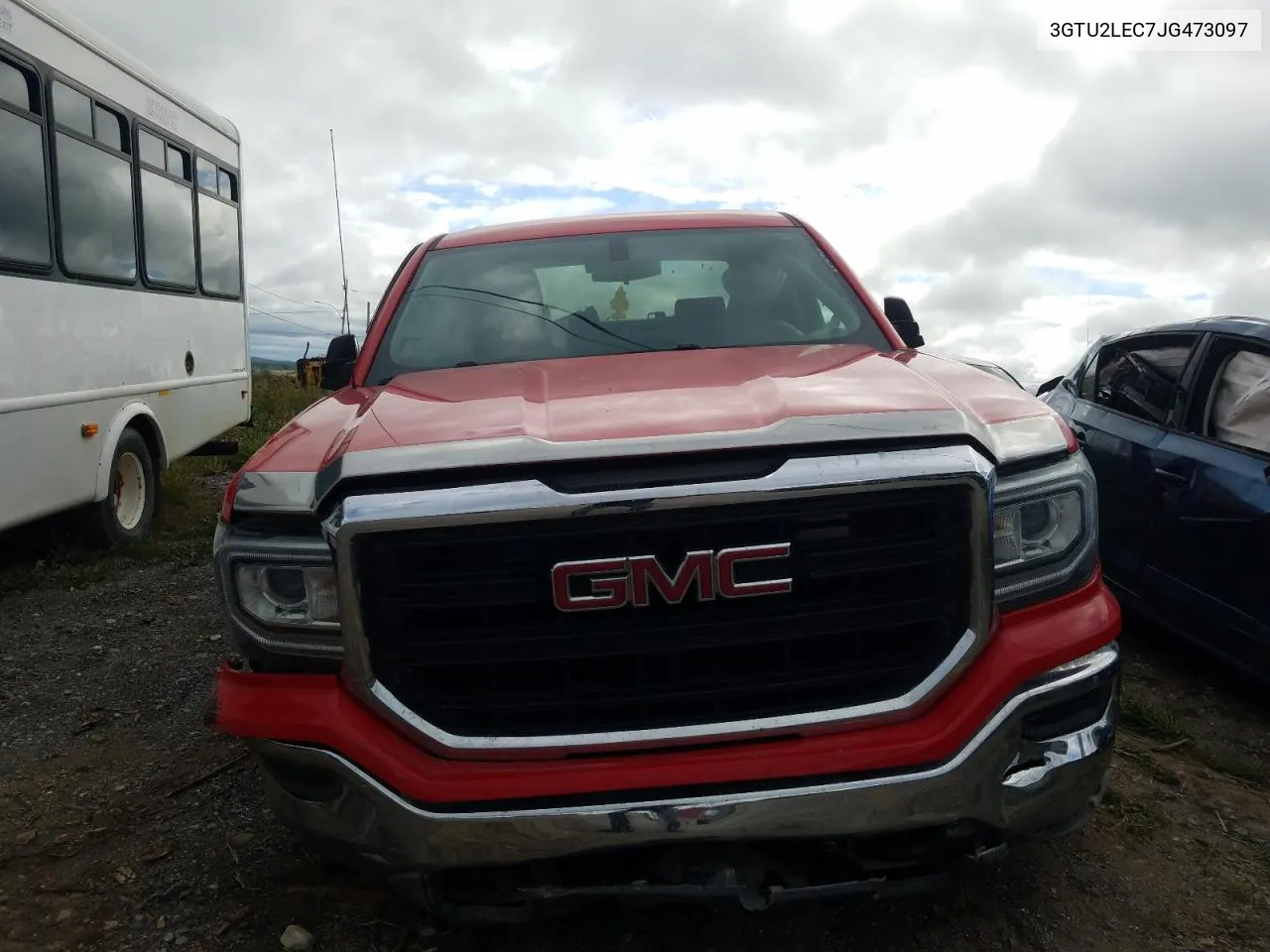 2018 GMC Sierra K1500 VIN: 3GTU2LEC7JG473097 Lot: 68787954