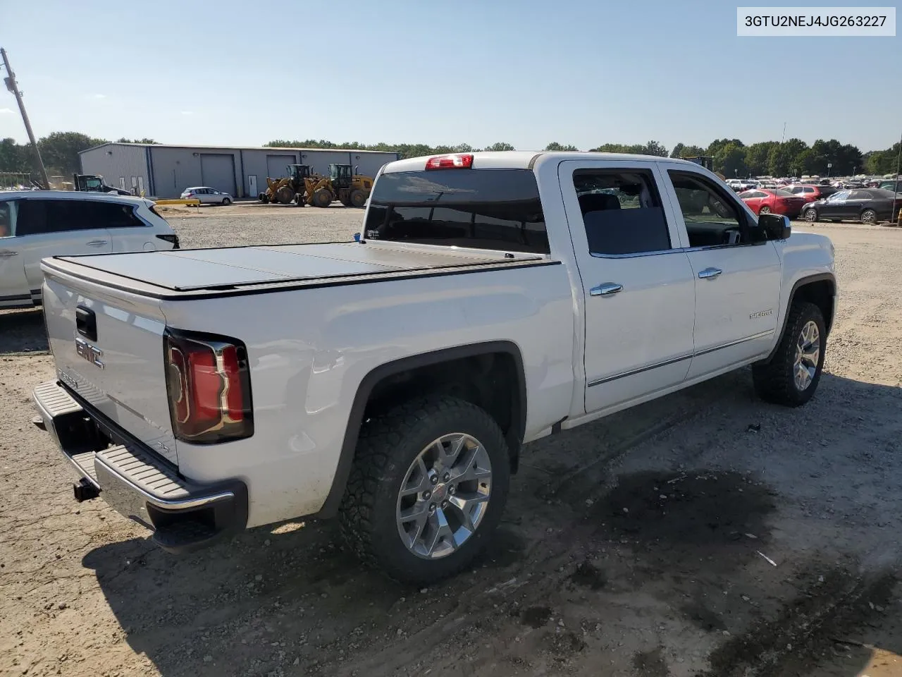 2018 GMC Sierra K1500 Slt VIN: 3GTU2NEJ4JG263227 Lot: 69027204