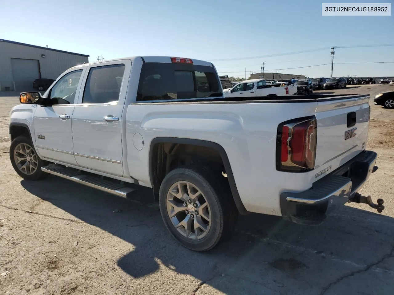 2018 GMC Sierra K1500 Slt VIN: 3GTU2NEC4JG188952 Lot: 69260144