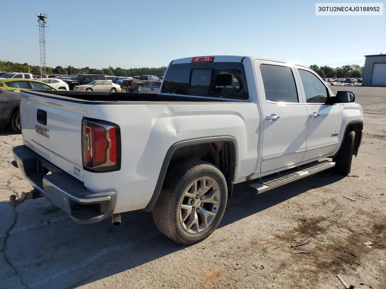 2018 GMC Sierra K1500 Slt VIN: 3GTU2NEC4JG188952 Lot: 69260144