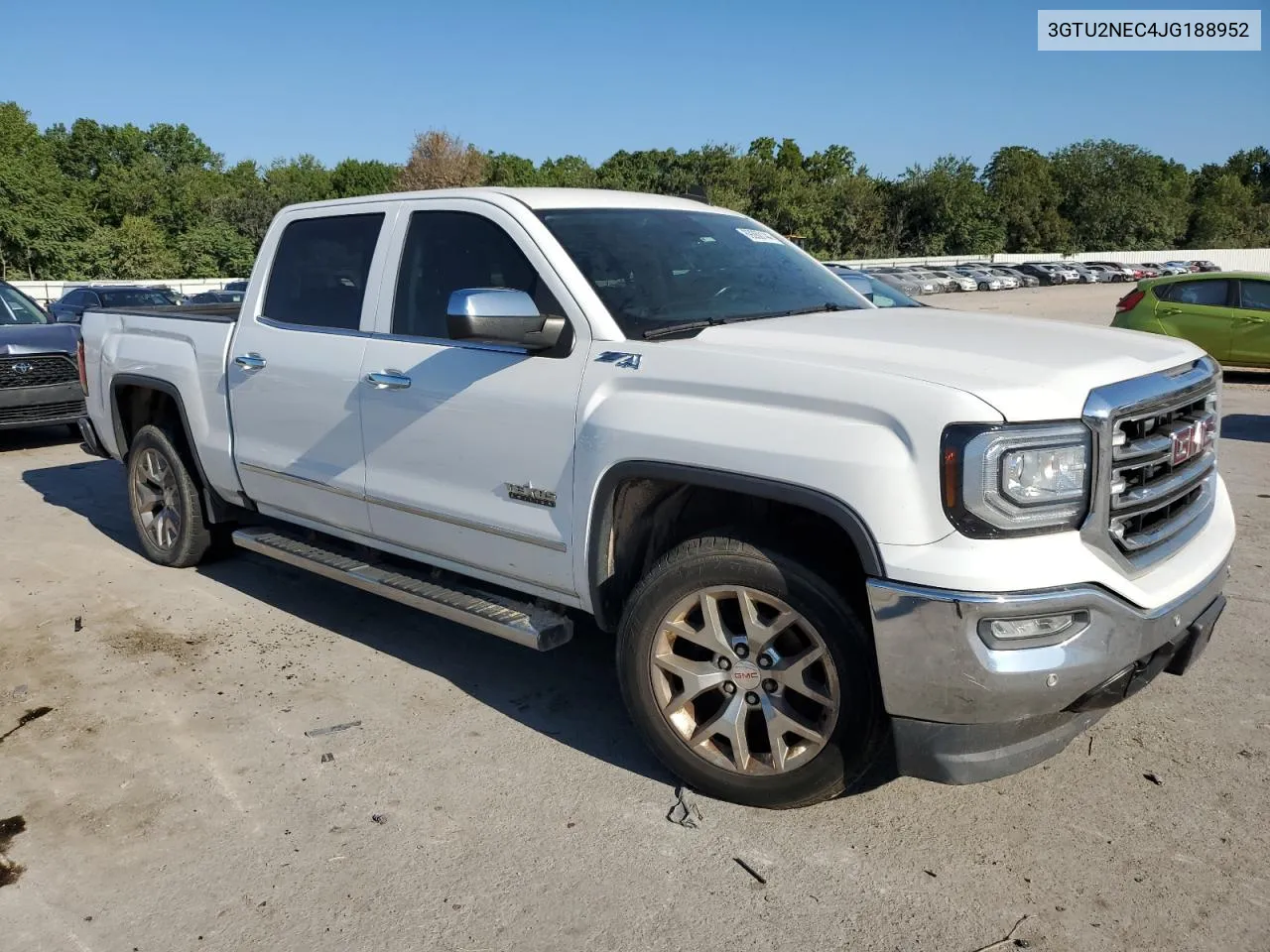 2018 GMC Sierra K1500 Slt VIN: 3GTU2NEC4JG188952 Lot: 69260144