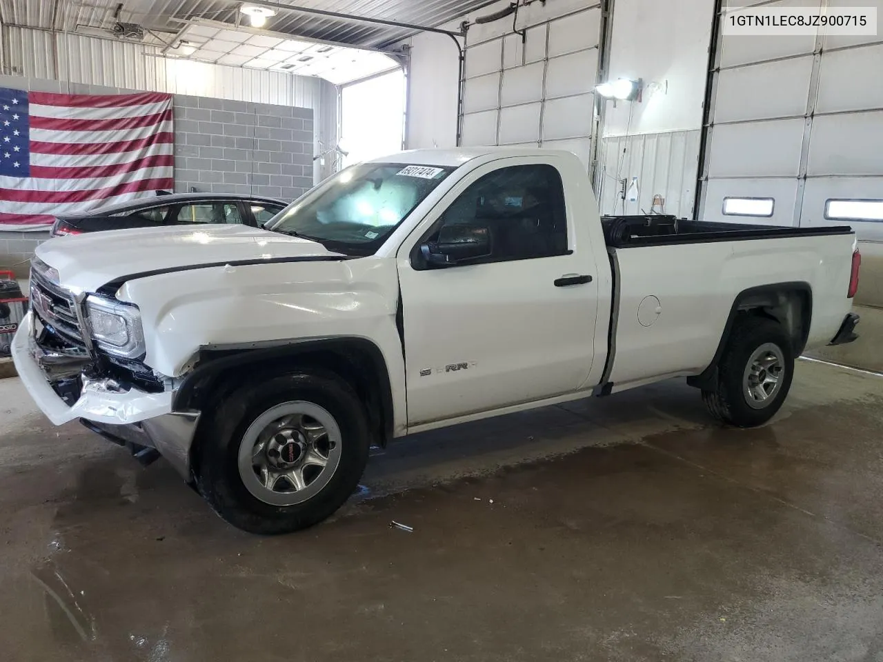 1GTN1LEC8JZ900715 2018 GMC Sierra C1500