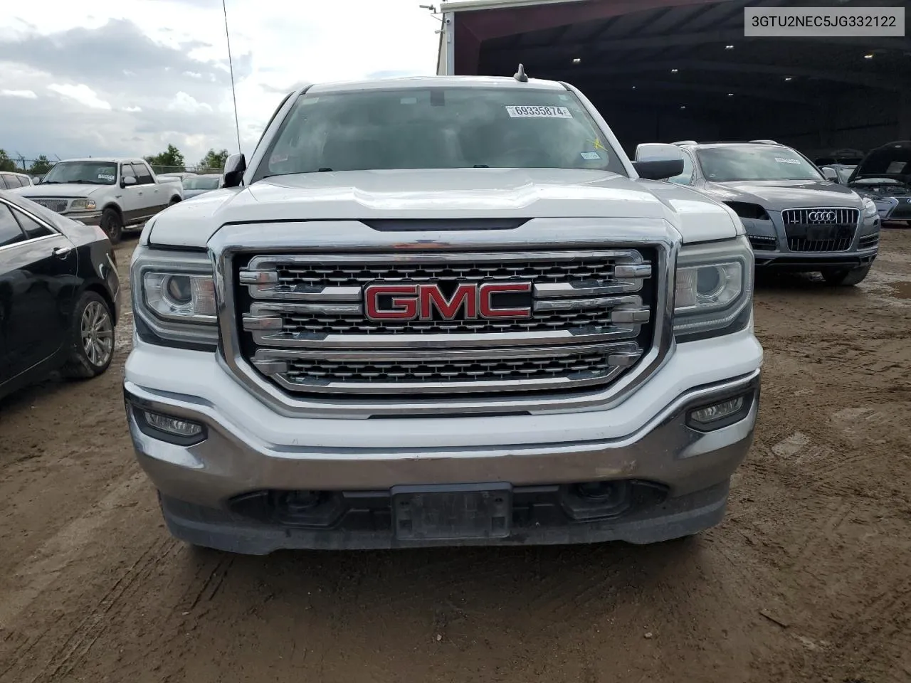 3GTU2NEC5JG332122 2018 GMC Sierra K1500 Slt