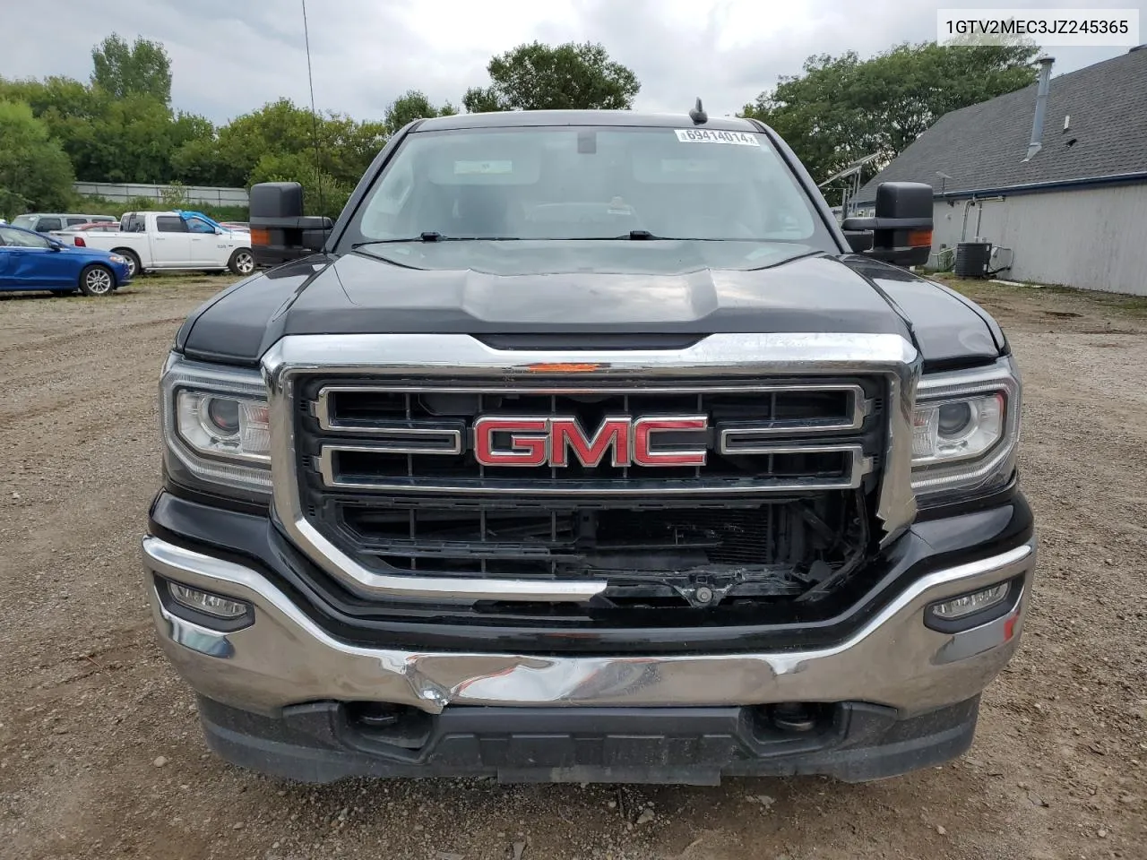 2018 GMC Sierra K1500 Sle VIN: 1GTV2MEC3JZ245365 Lot: 69414014