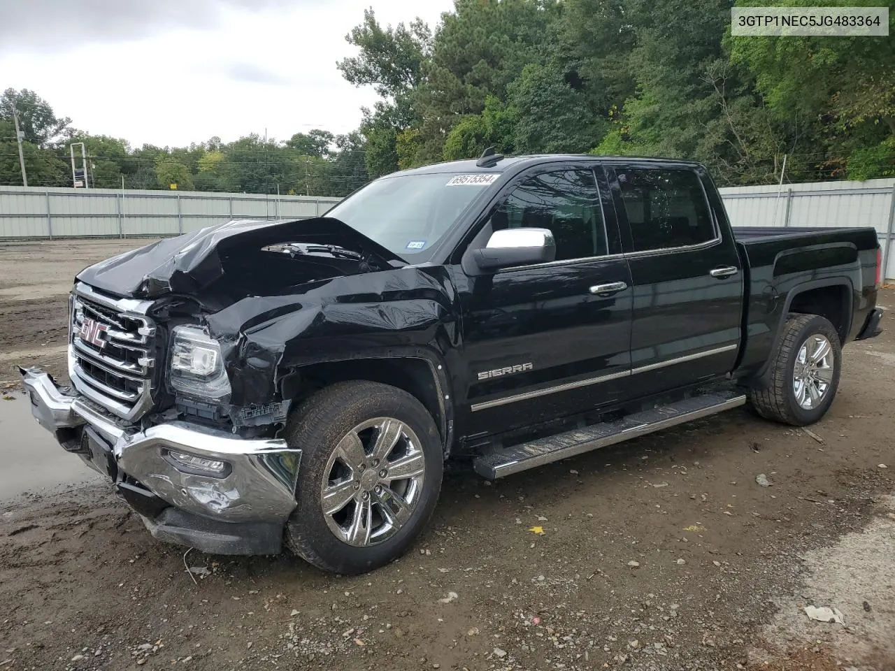 3GTP1NEC5JG483364 2018 GMC Sierra C1500 Slt