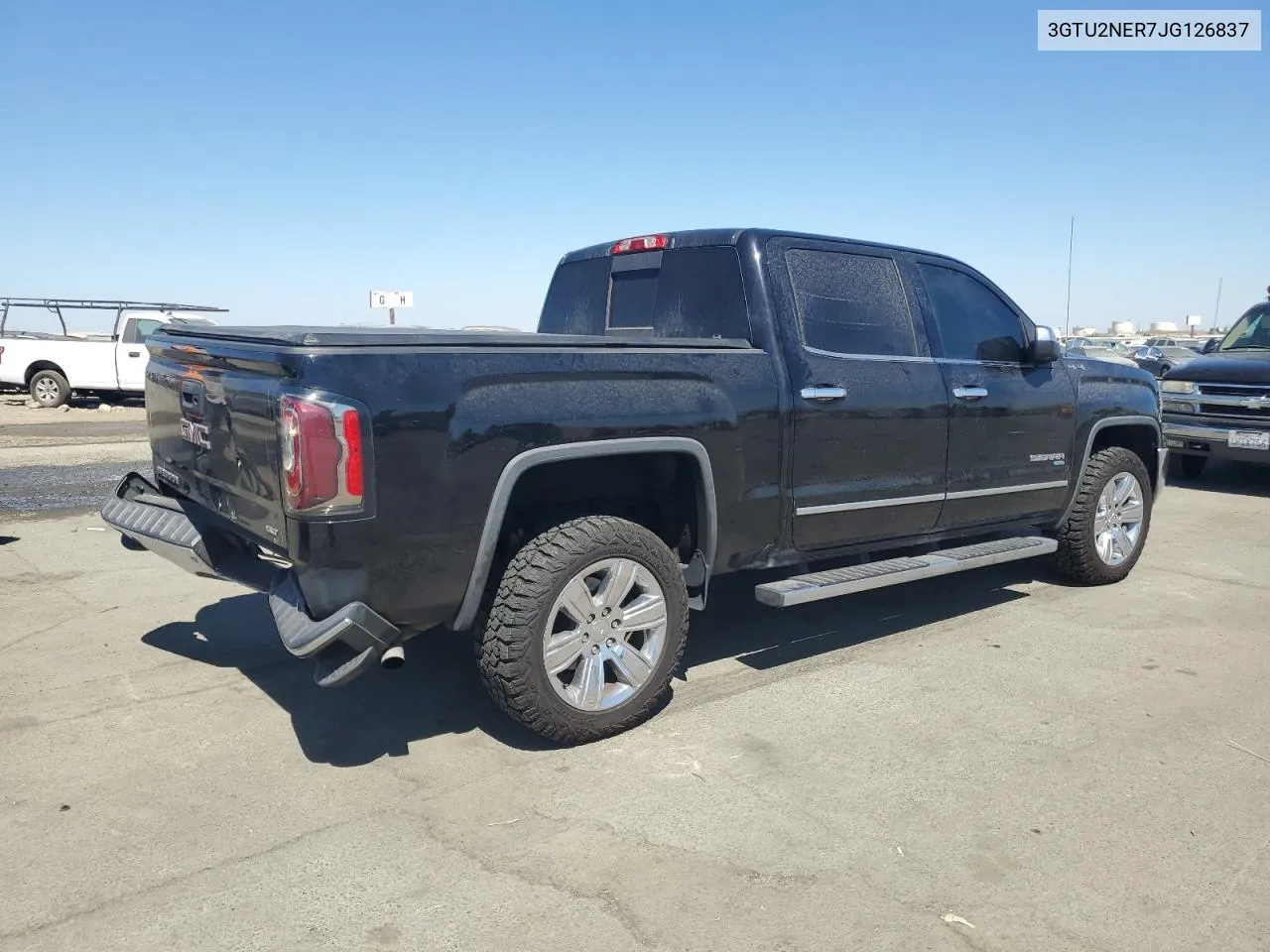 2018 GMC Sierra K1500 Slt VIN: 3GTU2NER7JG126837 Lot: 69602074