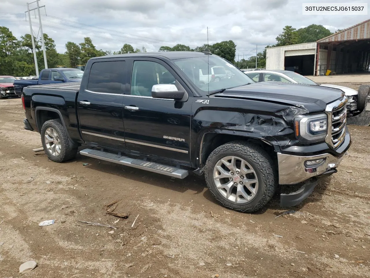 2018 GMC Sierra K1500 Slt VIN: 3GTU2NEC5JG615037 Lot: 69642534