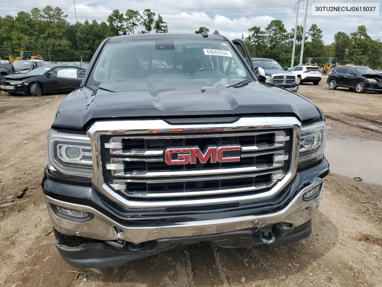 2018 GMC Sierra K1500 Slt VIN: 3GTU2NEC5JG615037 Lot: 69642534