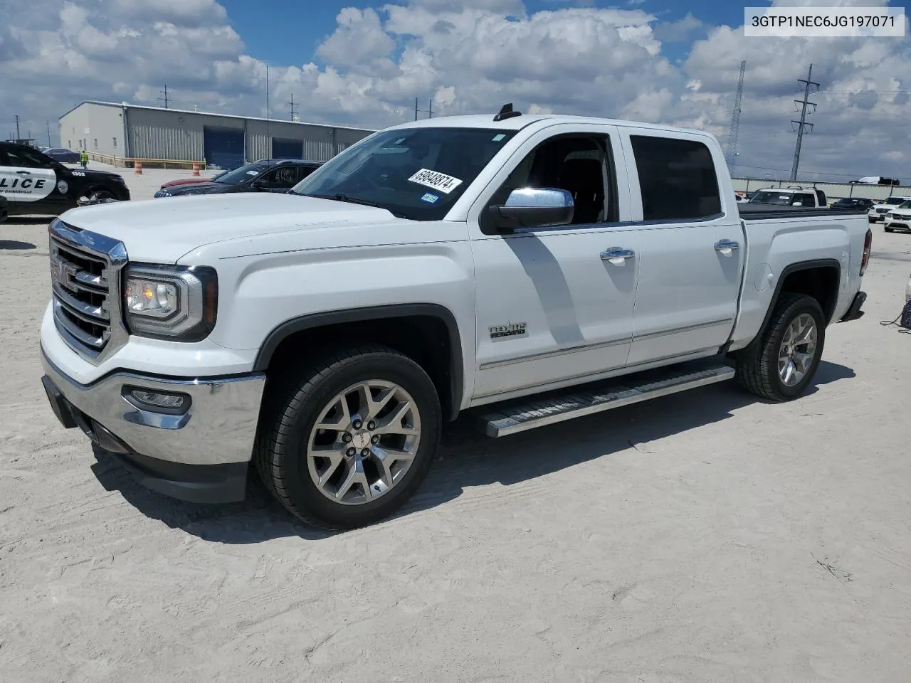 3GTP1NEC6JG197071 2018 GMC Sierra C1500 Slt