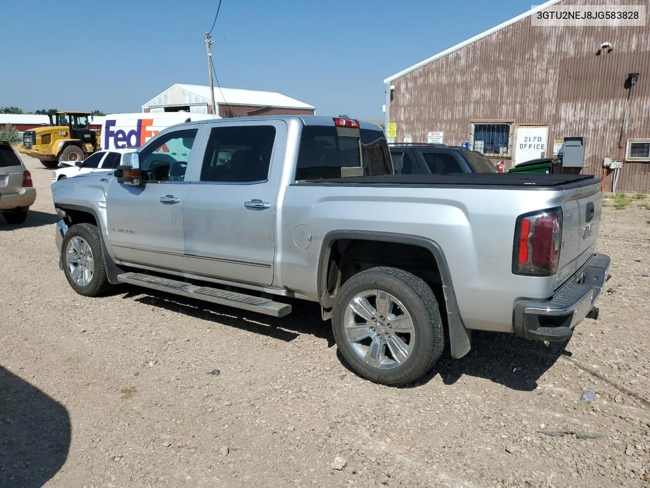 2018 GMC Sierra K1500 Slt VIN: 3GTU2NEJ8JG583828 Lot: 70000414