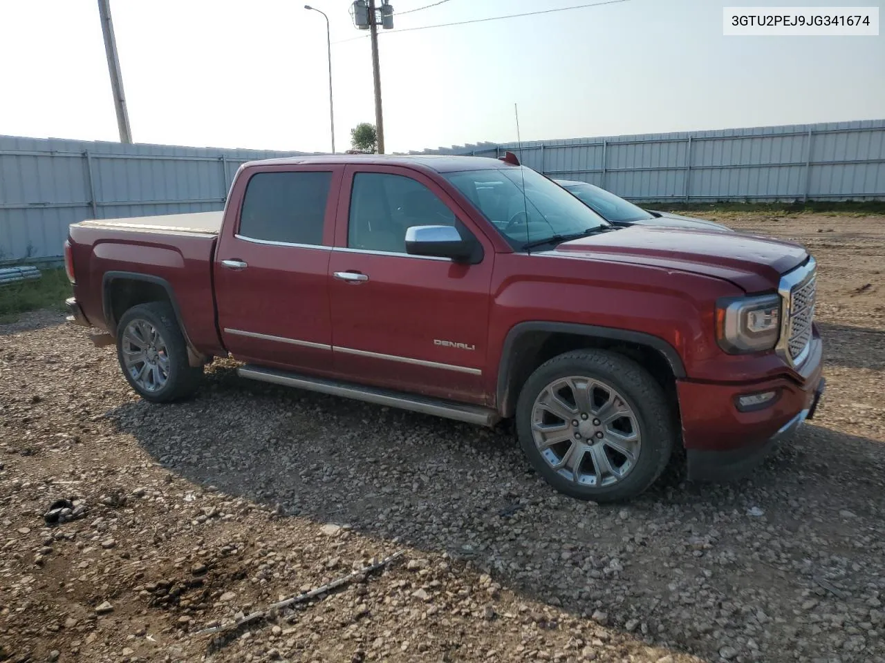 2018 GMC Sierra K1500 Denali VIN: 3GTU2PEJ9JG341674 Lot: 70085854