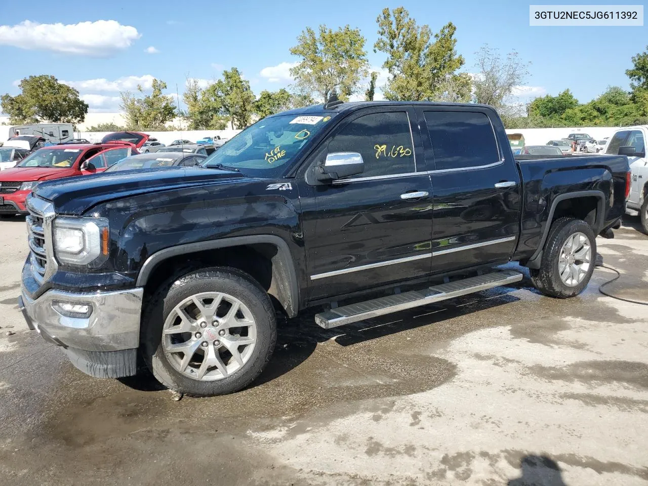 2018 GMC Sierra K1500 Slt VIN: 3GTU2NEC5JG611392 Lot: 70099794