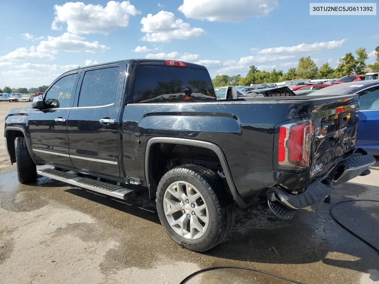 2018 GMC Sierra K1500 Slt VIN: 3GTU2NEC5JG611392 Lot: 70099794