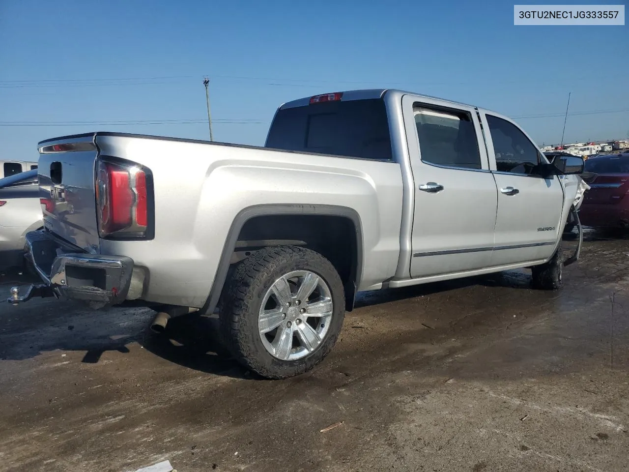 2018 GMC Sierra K1500 Slt VIN: 3GTU2NEC1JG333557 Lot: 70124264