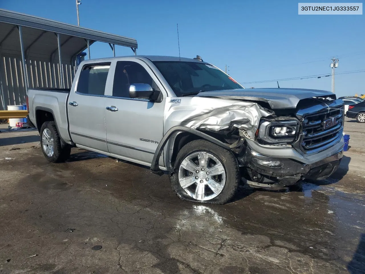 2018 GMC Sierra K1500 Slt VIN: 3GTU2NEC1JG333557 Lot: 70124264