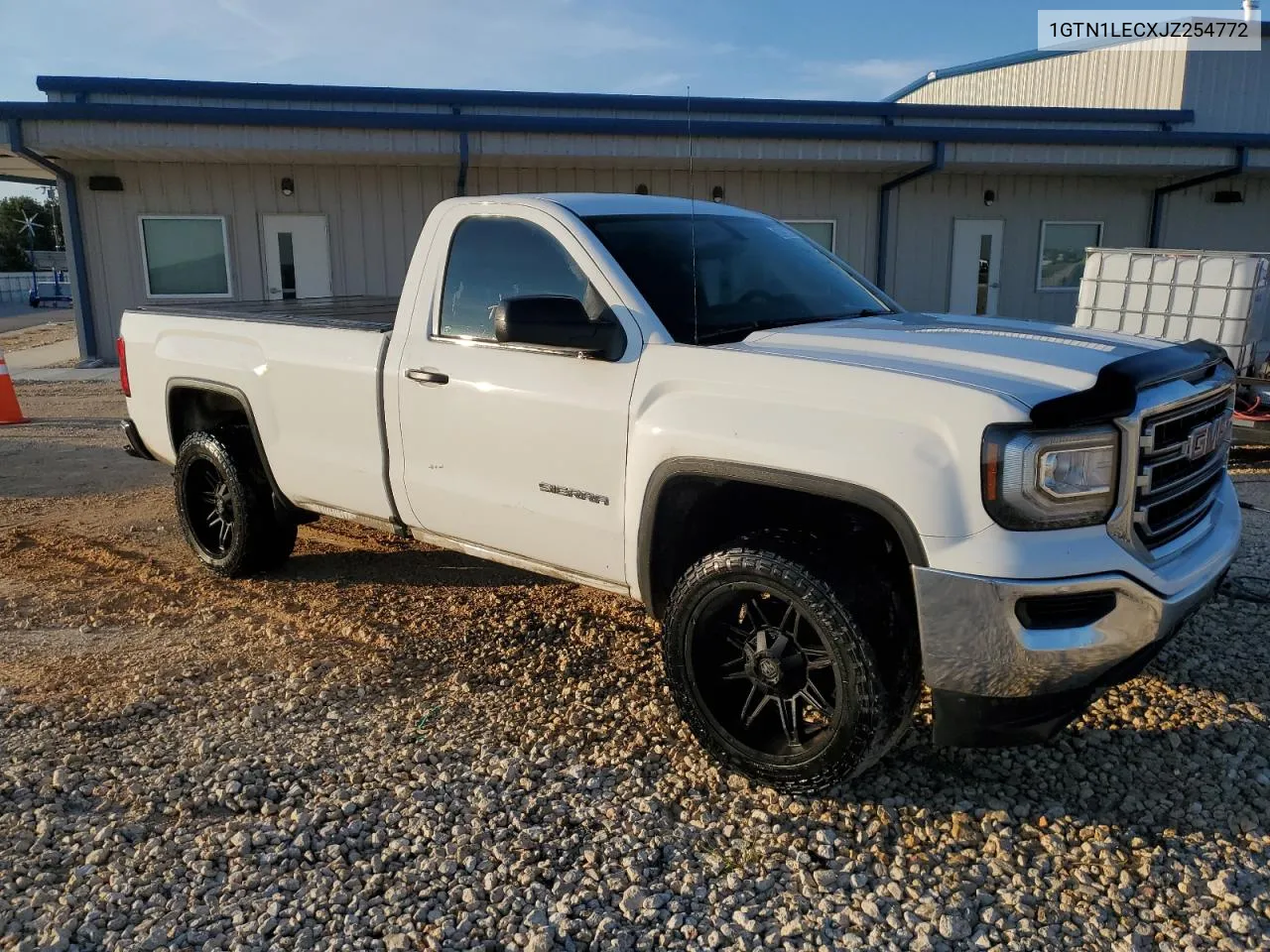 2018 GMC Sierra C1500 VIN: 1GTN1LECXJZ254772 Lot: 70255894