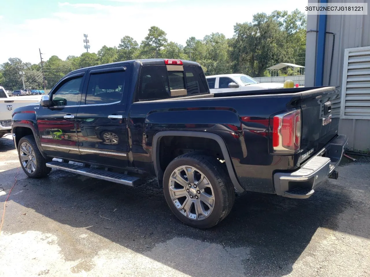 2018 GMC Sierra K1500 Slt VIN: 3GTU2NEC7JG181221 Lot: 70382984