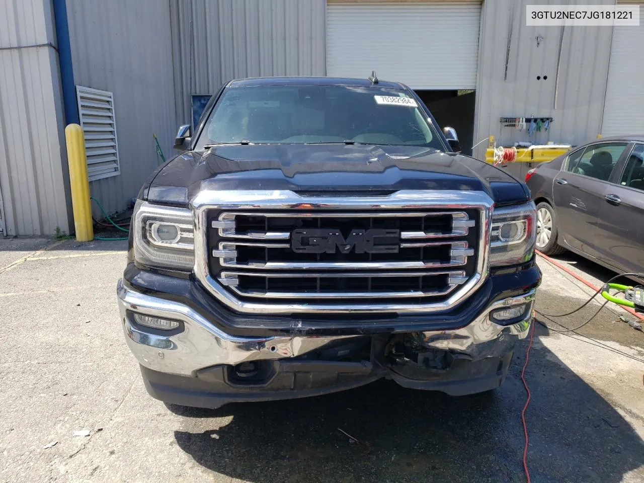 2018 GMC Sierra K1500 Slt VIN: 3GTU2NEC7JG181221 Lot: 70382984